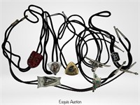 Assortment of Men's Southwest Style Bolo Ties