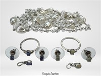 Sterling Silver Jewelry- Neckalce, Rings, Earrings