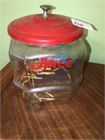 Vintage Lance Cookie Jar (Mid Size)