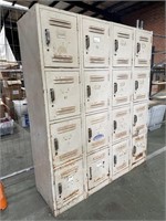 Vintage Steel Lockers - H1800