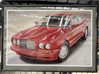 Framed Bentley Picture 1050 x 730