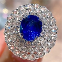 2.65ct Natural Sapphire 18Kt Gold Ring