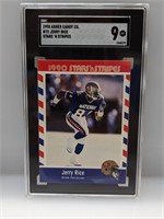 1990 Asher Candy Co. #72 Jerry Rice SGC 9