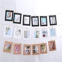 ITTA 30 pcs Paper Photo Frame Fits 5"x 7" Pictures