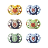 Tommee Tippee Fun Style Pacifiers, Symmetrical