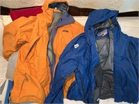 COLUMBIA AND PATAGONIA JACKETS BOTH SIZE XL