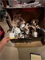 Box lot of dishes - mostly Corelle