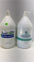 2 NEW GALLONS SANI-CLEAN HAND SANITIZERS