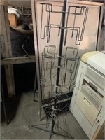 Catalog display rack,floor grease board