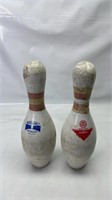 Two bowling pins