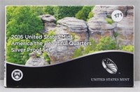 2016 Silver America the Beautiful Quarters Proof