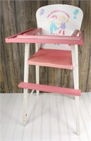 Storybook Kids Doll High Chair
