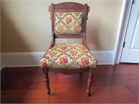 Solid Wood Vintage Chair Back is 36" T