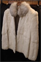 Jacques Saint Laurent  Fur Coat Sz M