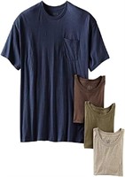 New $50 (XL) Men's 4-Pack Pocket T-Shirt