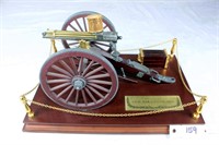 Franklin Mint Gatling Gun Replica