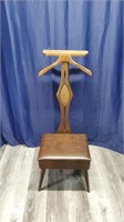 Vintage Mens Valet Butler Stool