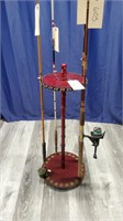 Vt Wood Fishing Pole Holder