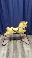 Vtg Kids Rocking Horse