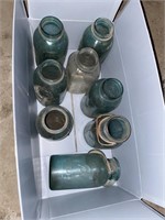 Blue 1/2 gal jars