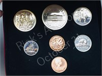 Canada- 1973  Dbl penny coin set