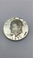 1971 S. Eisenhower Dollar 40% Silver