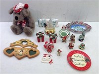 Thrift Decorative Christmas Lot as Shown