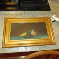 Fruit Picture in Gold Frame