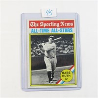 1976 Topps Babe Ruth Card