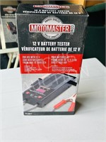 Motomaster 12v battery tester - new
