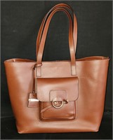 A.Bellucci Italian Leather Satchel Hand Bag Italy