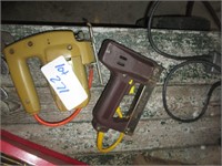 jig saw and electric stapler