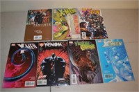 Seven Marvel Comic Books