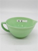 ORIGINAL JADEITE FIRE-KING MEASURING BOWL 7.5 WIDE