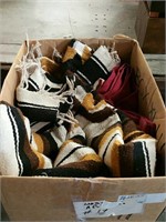 Box of textiles