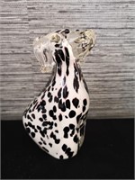 Fifth Avenue Crystal Blown Glass Dalmatian