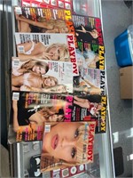 VINTAGE 1997 LOT OF 9 PLAYBOY MAGAZINES