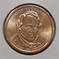 UNC JAMES BUCHANAN DOLLAR-2010-P