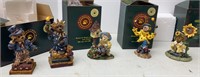 (5) Boyd’s Bears Figurines 4- with Boxes
