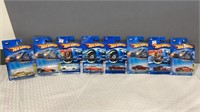 8 miscellaneous hot wheels from 2005 collector