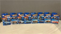 8 miscellaneous hot wheels from 2005 collector