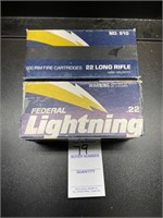 2 Bricks Federal Lightning 22 LR Ammo