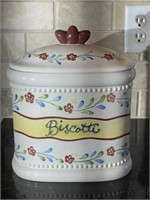 Handmade for Nonni's Biscotti Jar