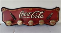 Large Coca Cola Coat Rack.