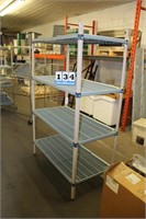 Shelving w/Metal Frame