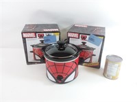 3 mijoteuses 1,9 L av. cocotte amovible Spiderman