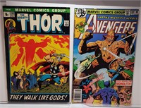 Comics - Thor #203 (Foreign Copy) & Avengers #180