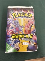 VHS Pokemon The First Movie Metwo-Untested