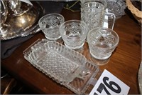 6 Pieces of Glassware