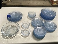 Blue Glass Dinnerware